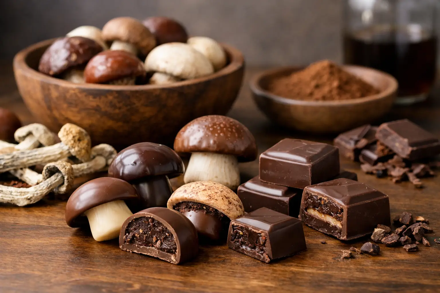 Mushroom Chocolates for Beginners